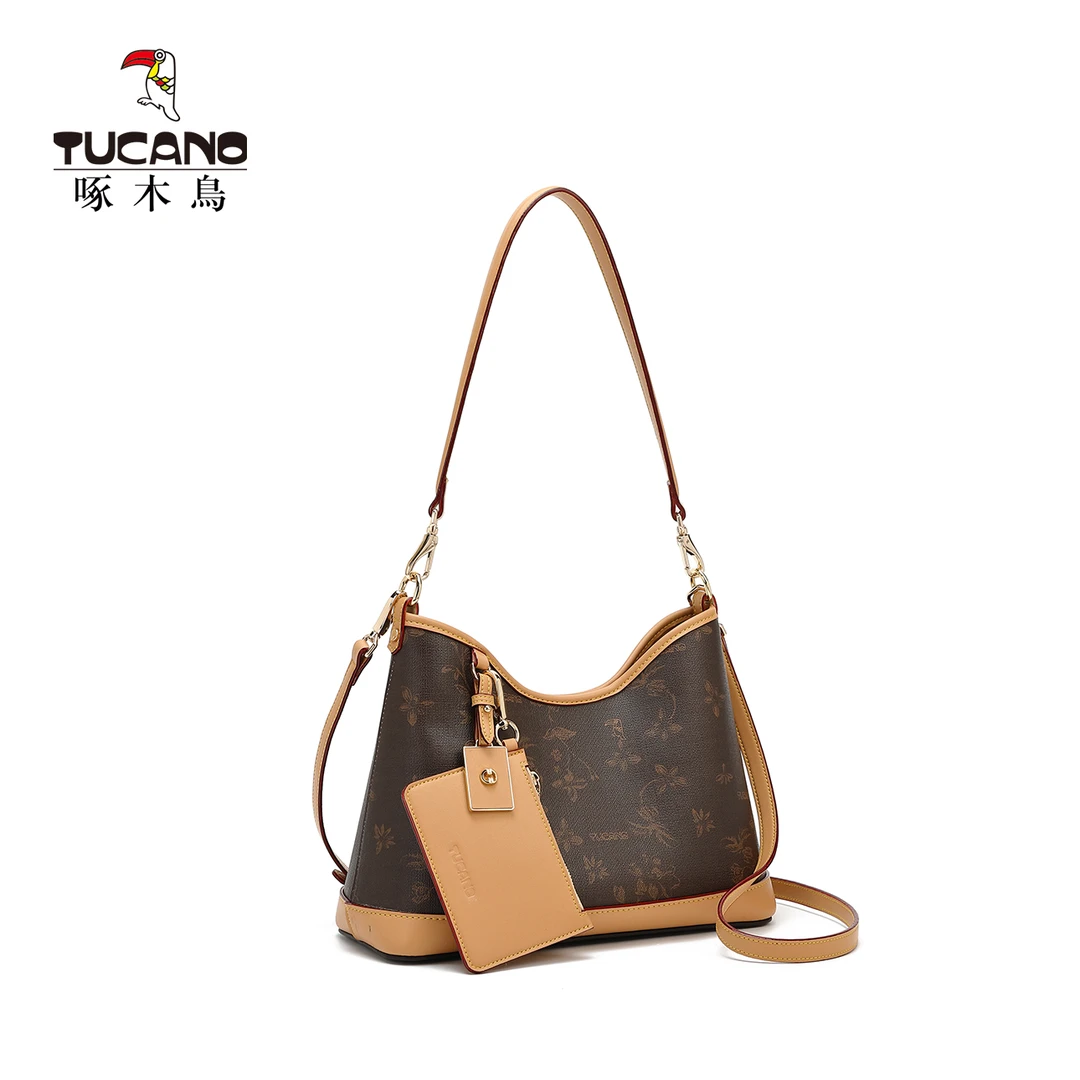 啄木鸟正品女包2025秋冬新款凯瑞包百搭女士经典腋下单肩时尚轻奢