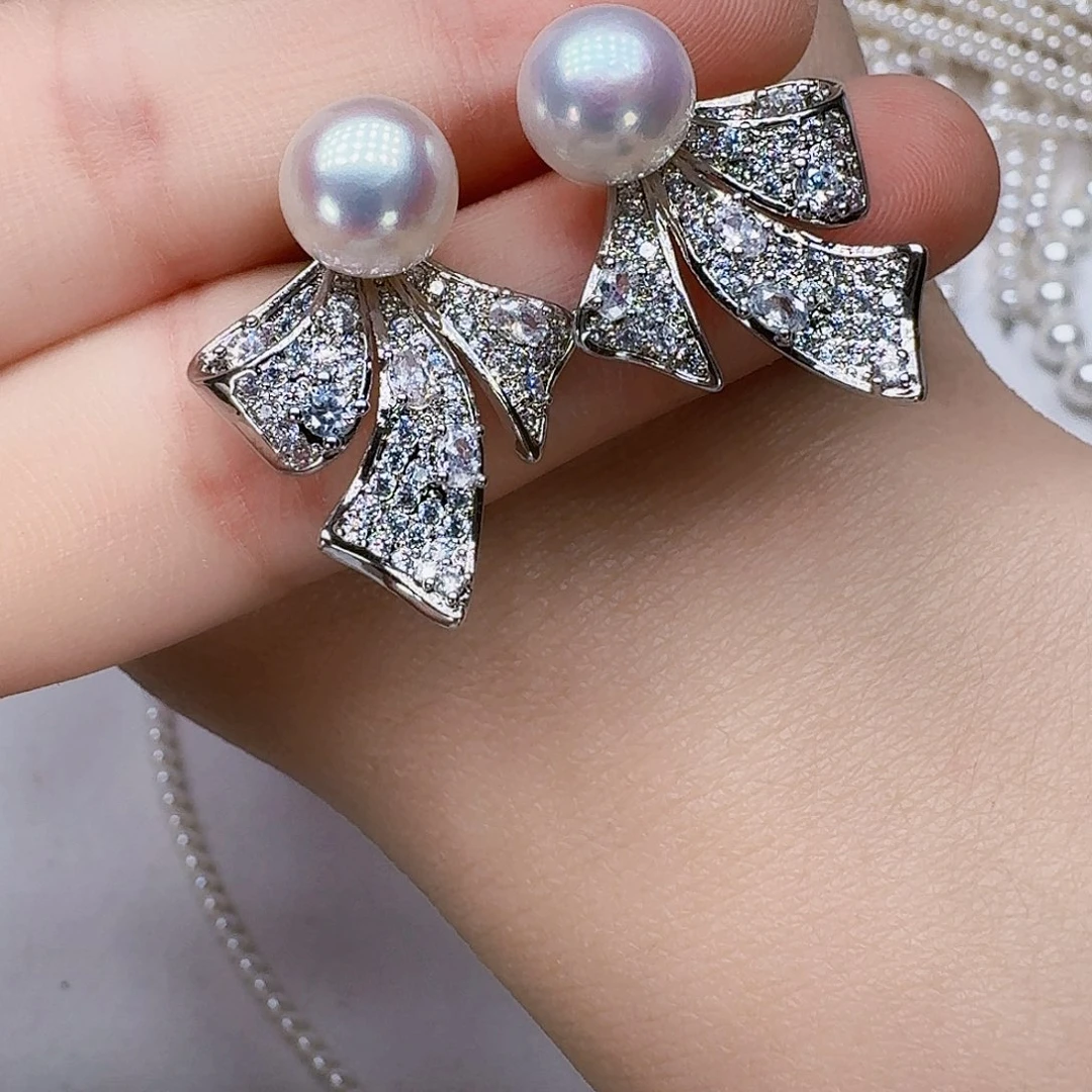 未镶嵌淡水珍珠耳饰