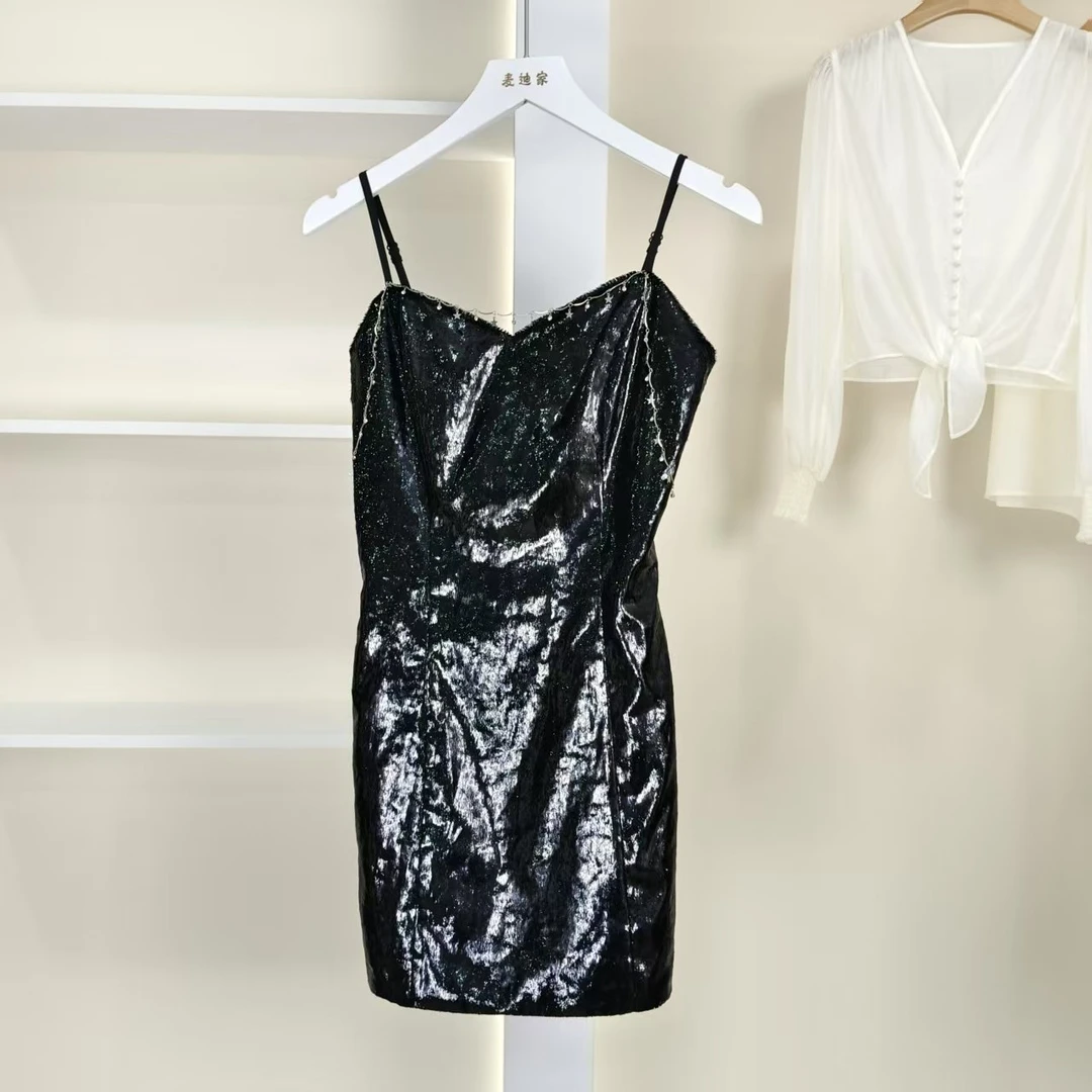 麦迪尚品【蒙M】50516159 性感修身吊带连衣裙夏季新款品牌折扣