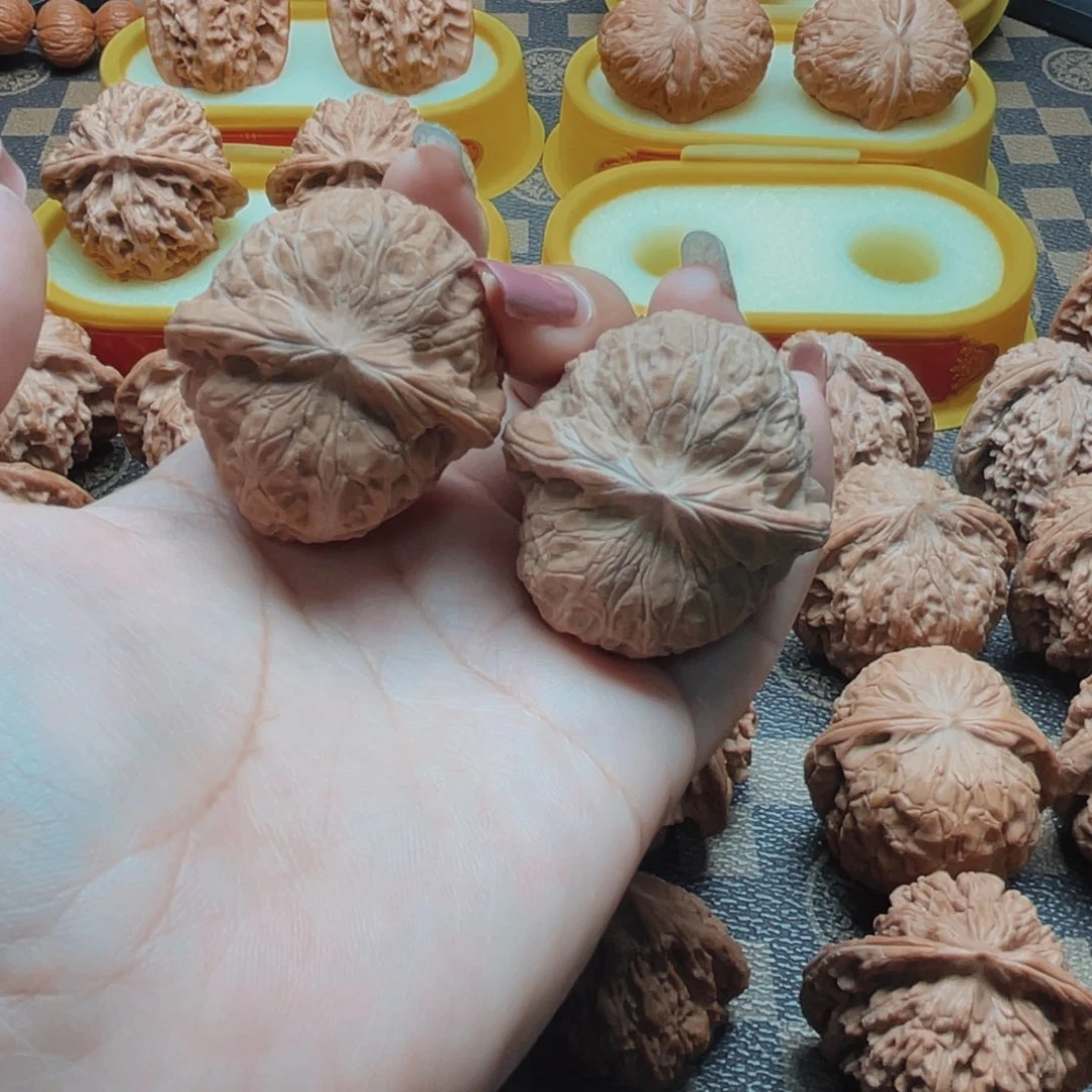 桃核把件全品南瓜墩核桃