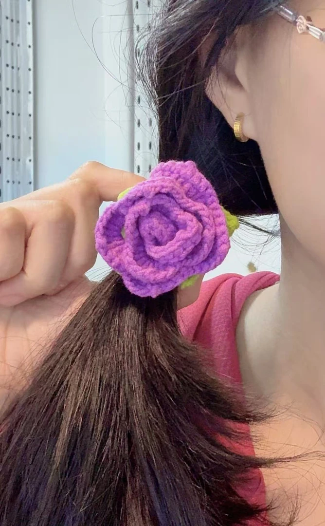 甜美风女发绳日韩糖果色甜美可爱原创设计头绳发圈可爱治愈小物件