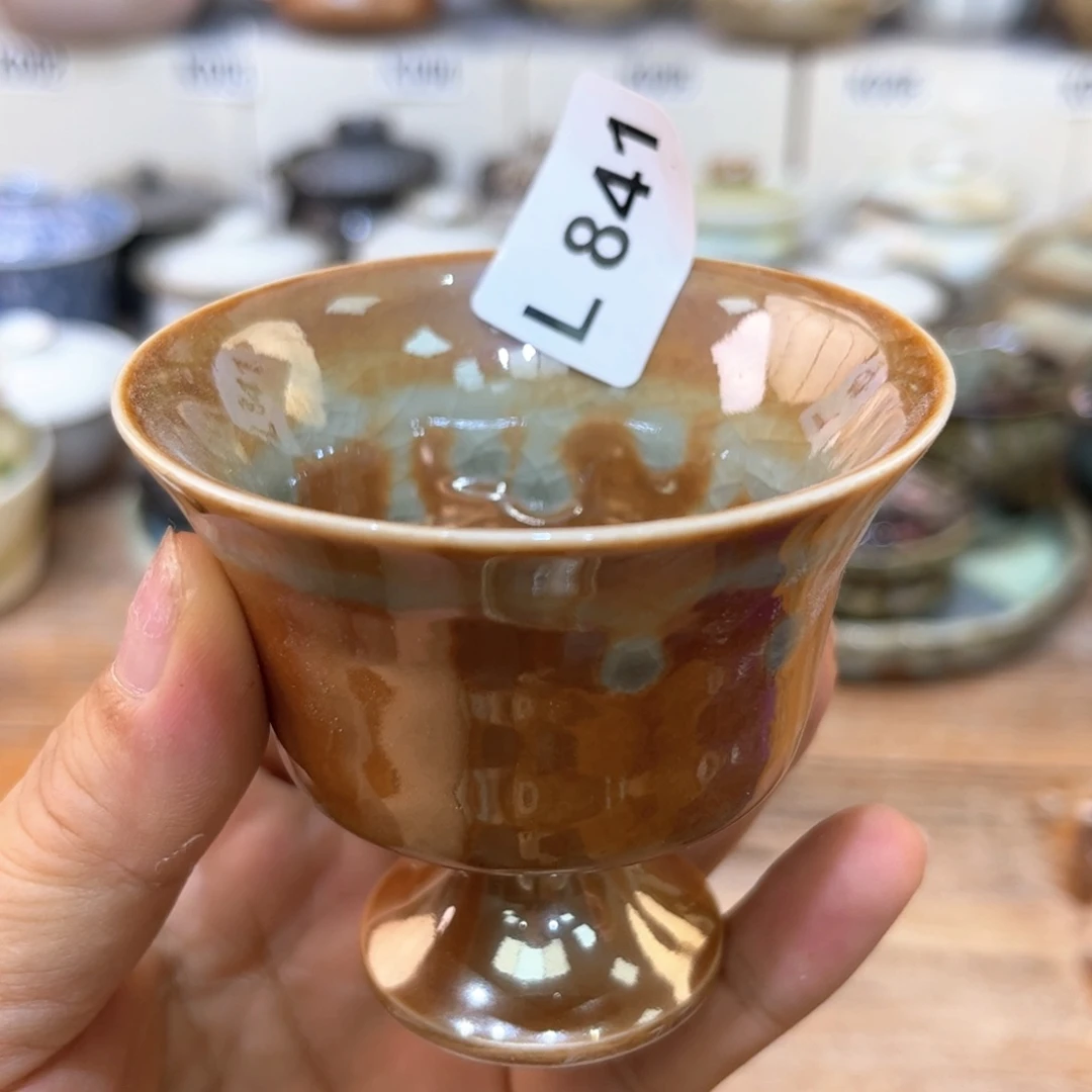 茶杯朱泥陶瓷艺术