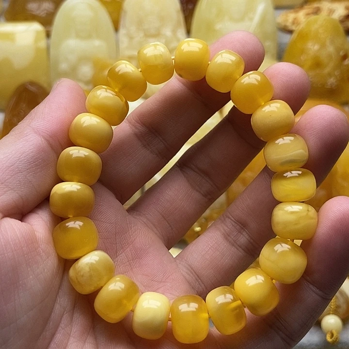 琥珀颈饰未镶嵌琥珀蜜蜡吊坠