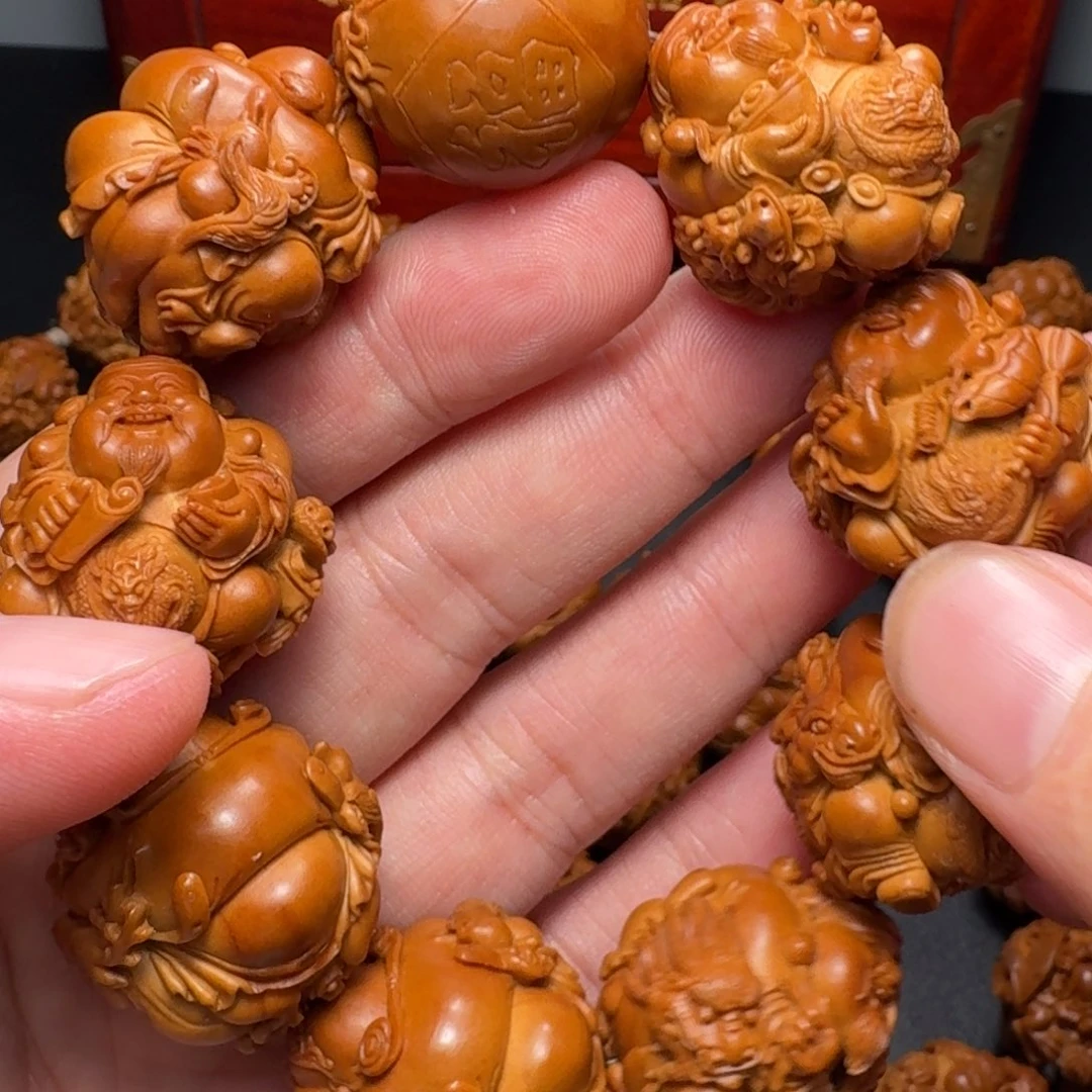 张***收手串/手链橄榄核财神