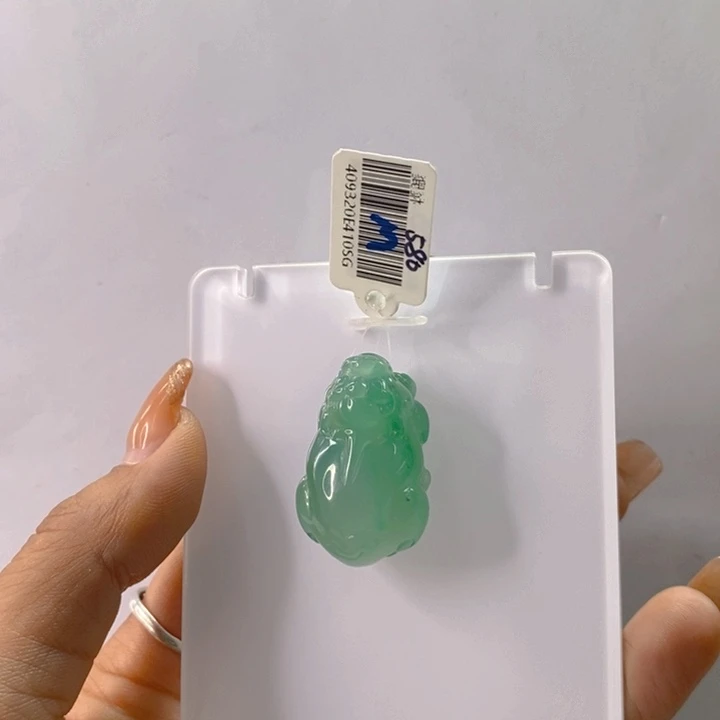 石英质玉未镶嵌吊坠(不含链)