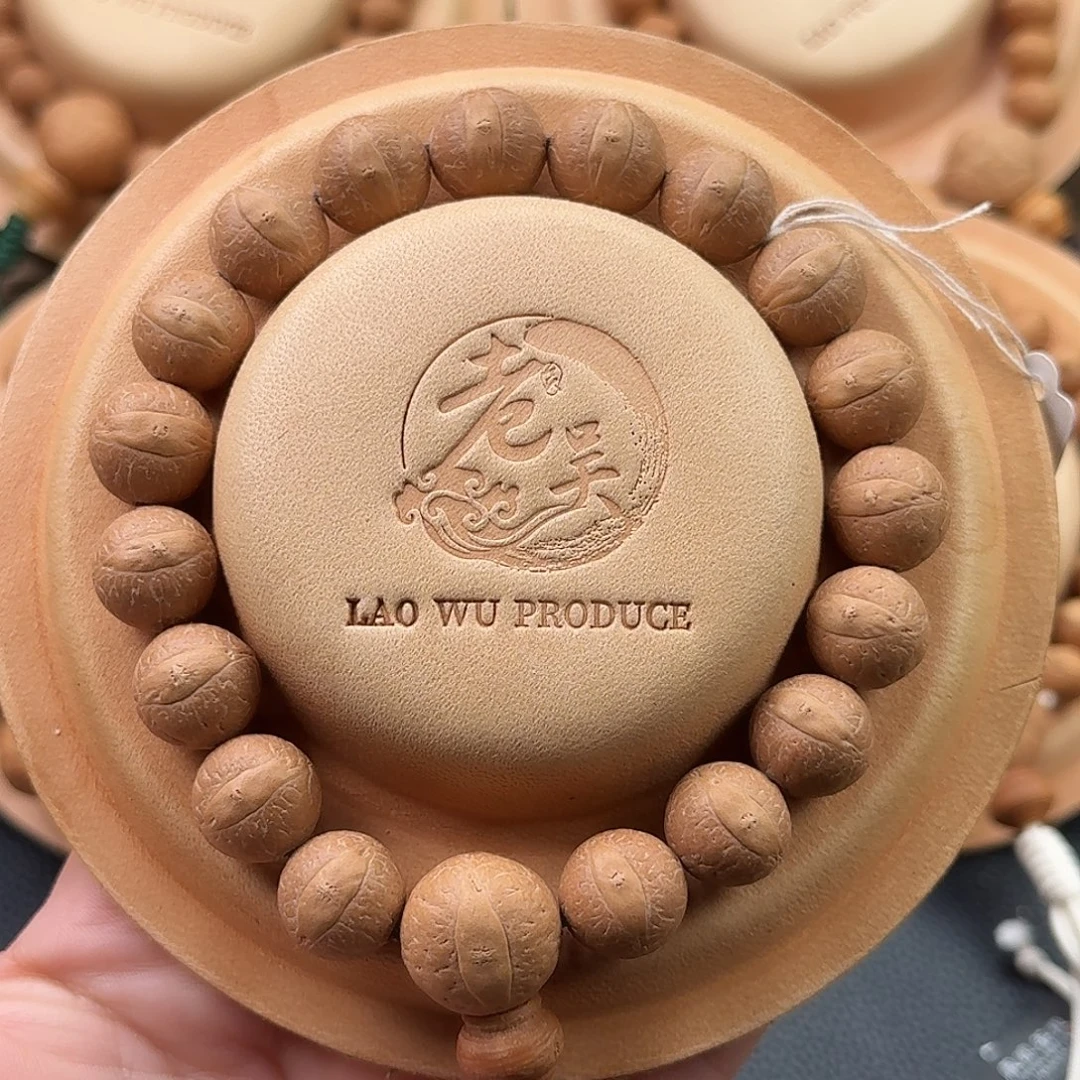 凤眼菩提吊坠精品尖货13mm正圆厚土系列