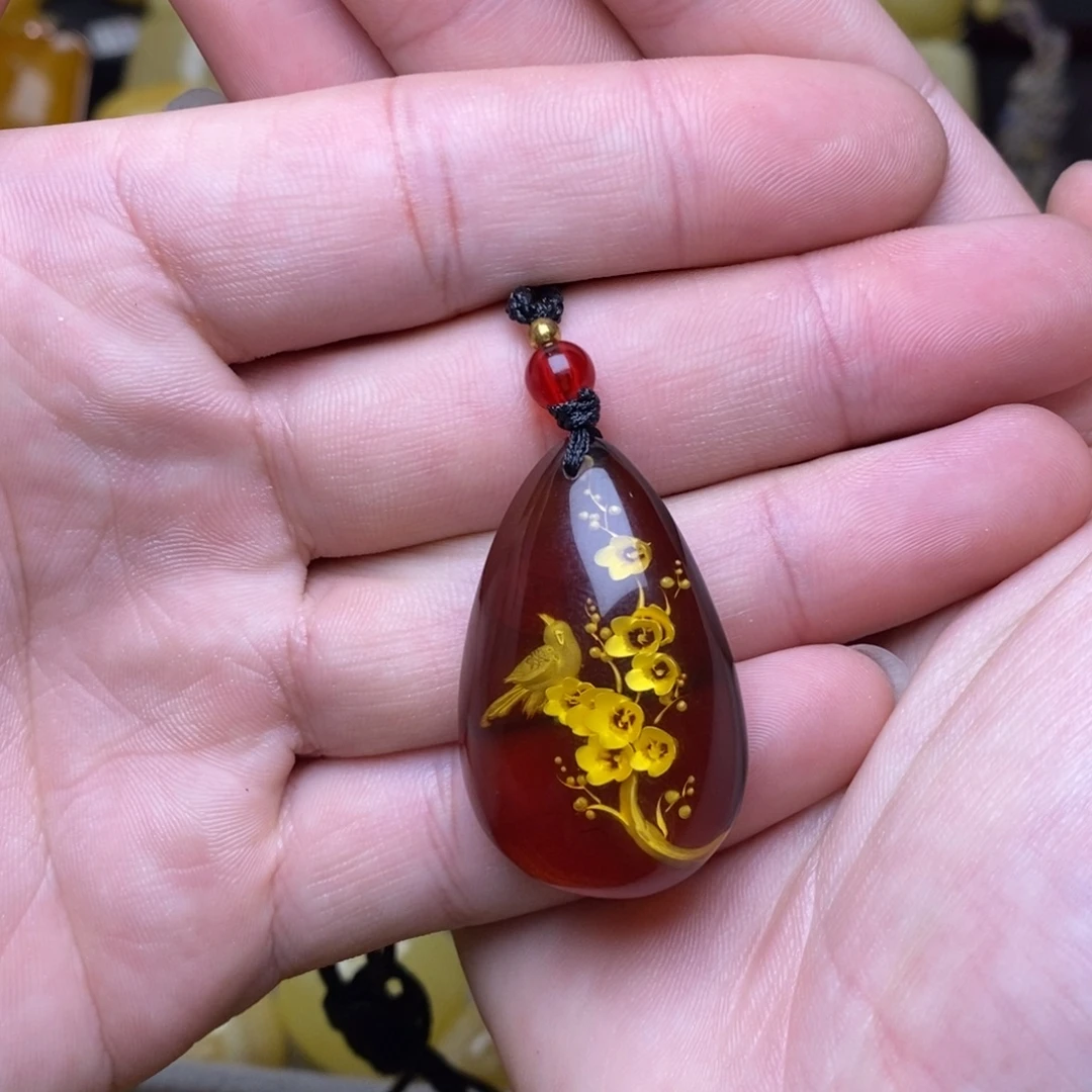 琥珀未镶嵌裸石蜜蜡