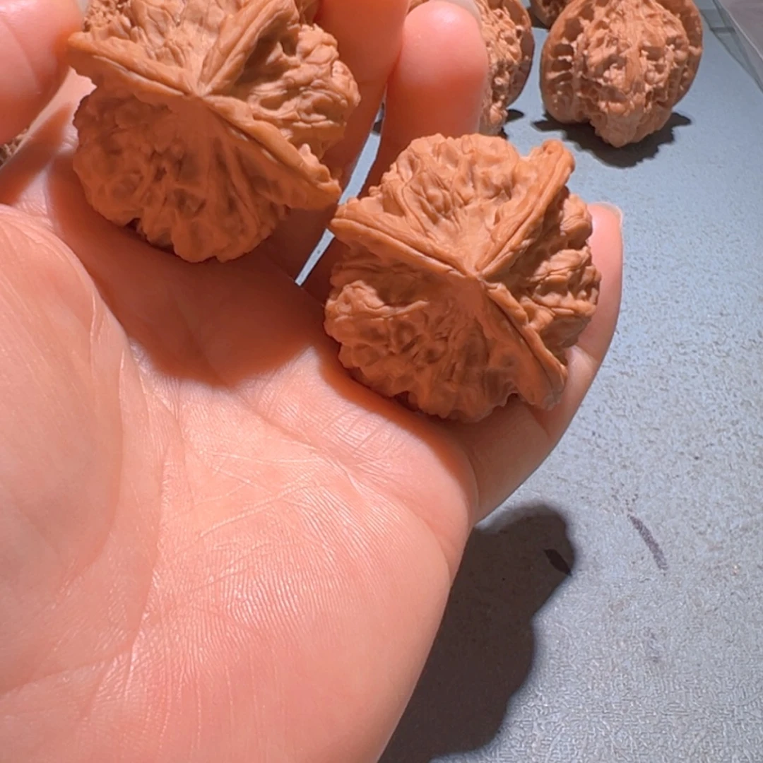 把件文玩核桃玉玺三棱41