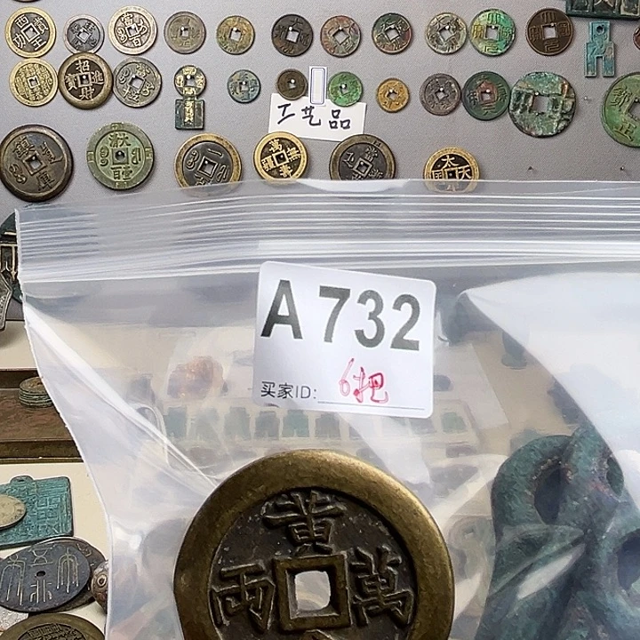 知***人铜复古文创工艺品钱币