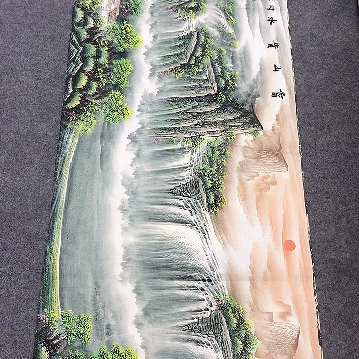 国画国画作品手绘
