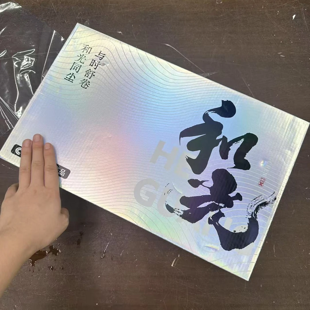 【闪购商品】瑞雪赢和光同尘瑞雪茶具套组荧光效果盖碗送礼陶瓷