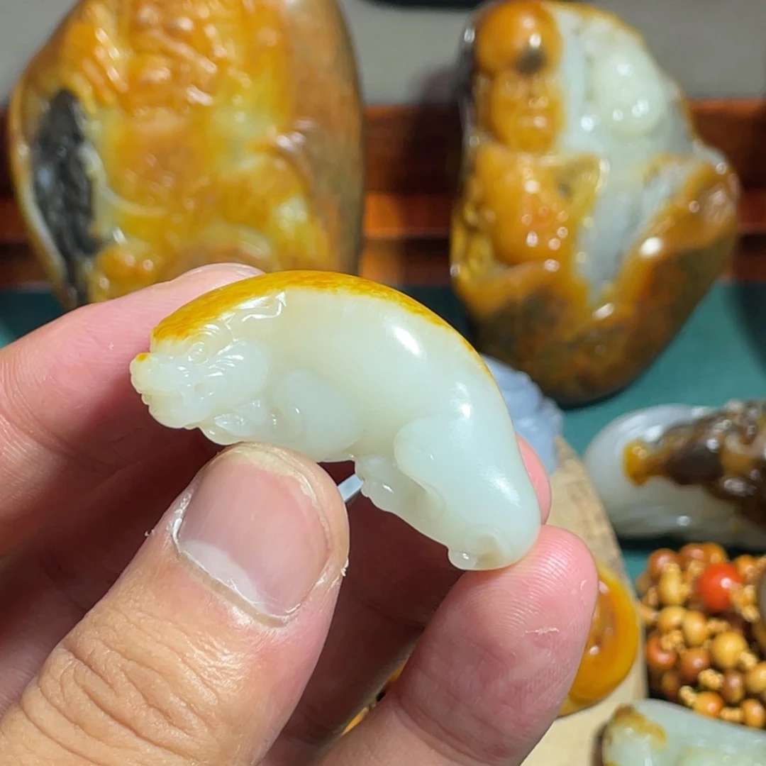 吊坠(不含链)未镶嵌和田玉