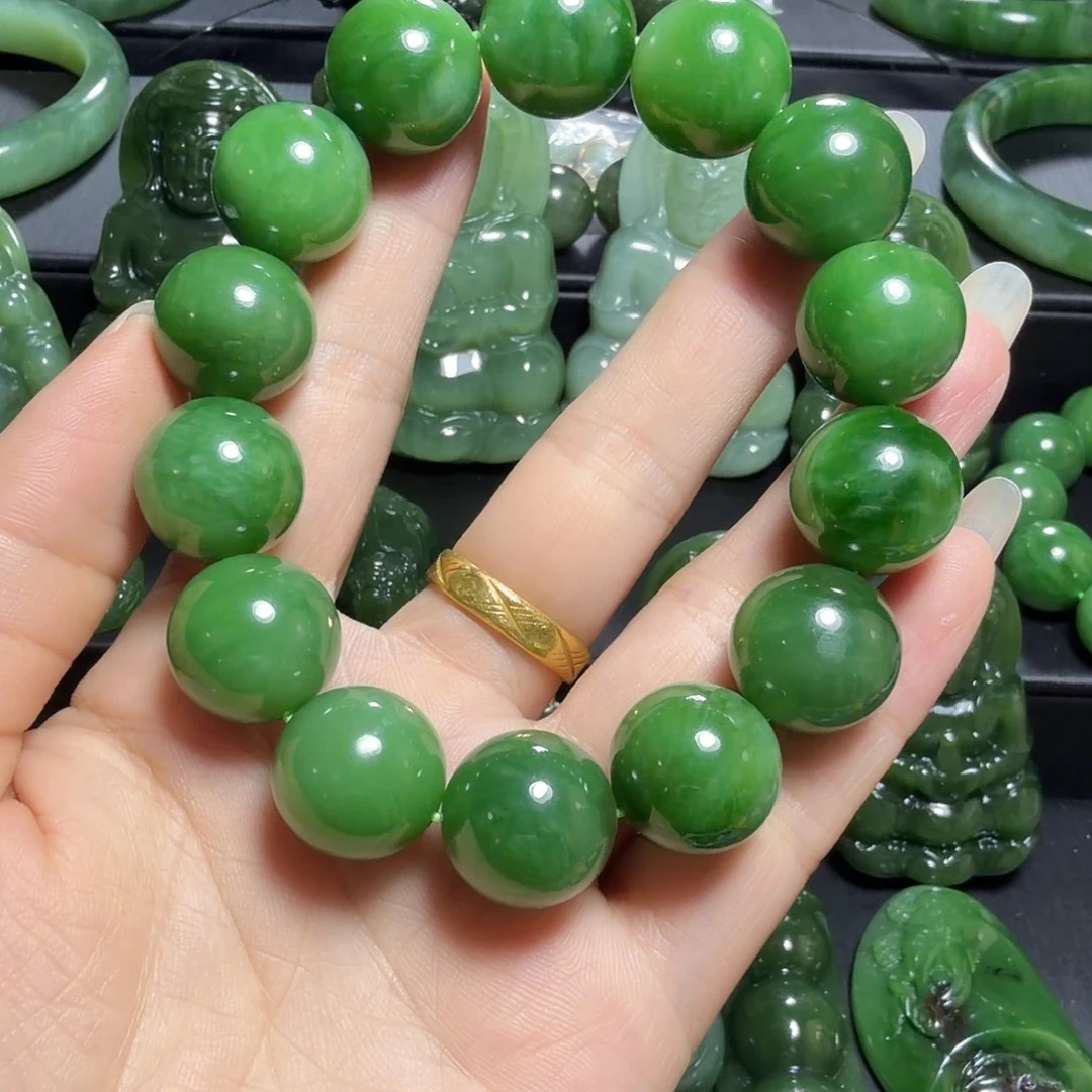 和田玉（碧玉）未镶嵌颈饰