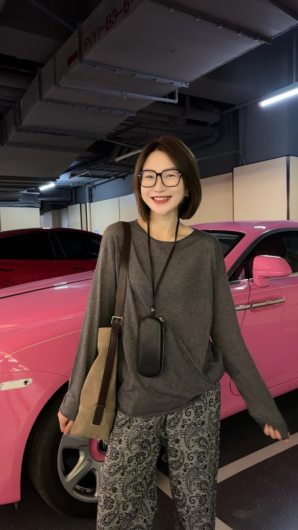 072 & RICE【冰皮】莱赛尔+亚麻 夏季休闲长袖针织衫 95251