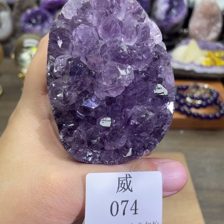 水晶未镶嵌珠宝半成品