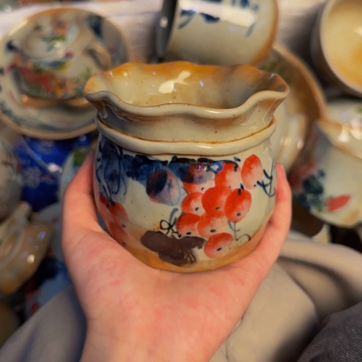 瓷片景德镇陶瓷手工手绘