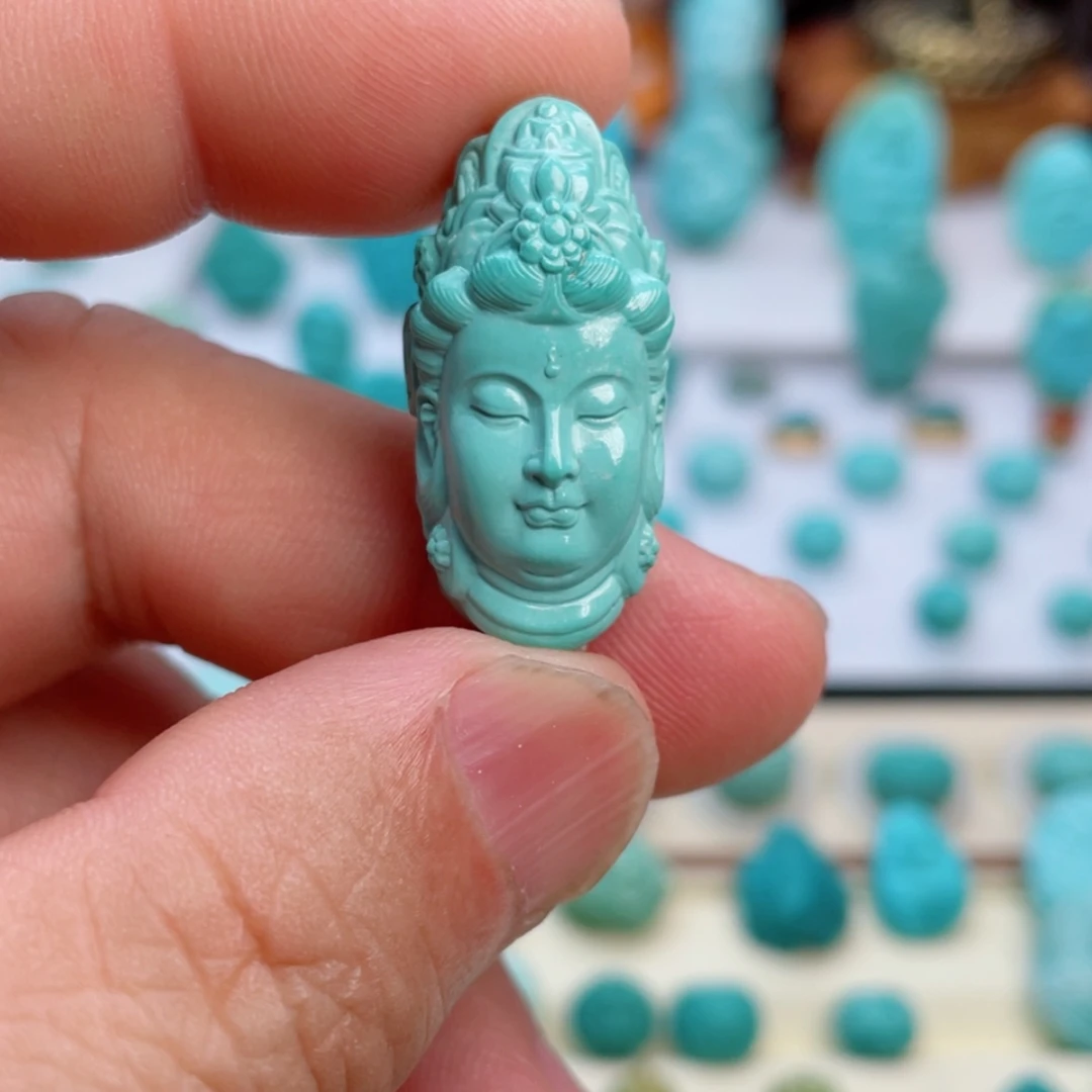 【闪购商品】绿松石未镶嵌吊坠(不含链)