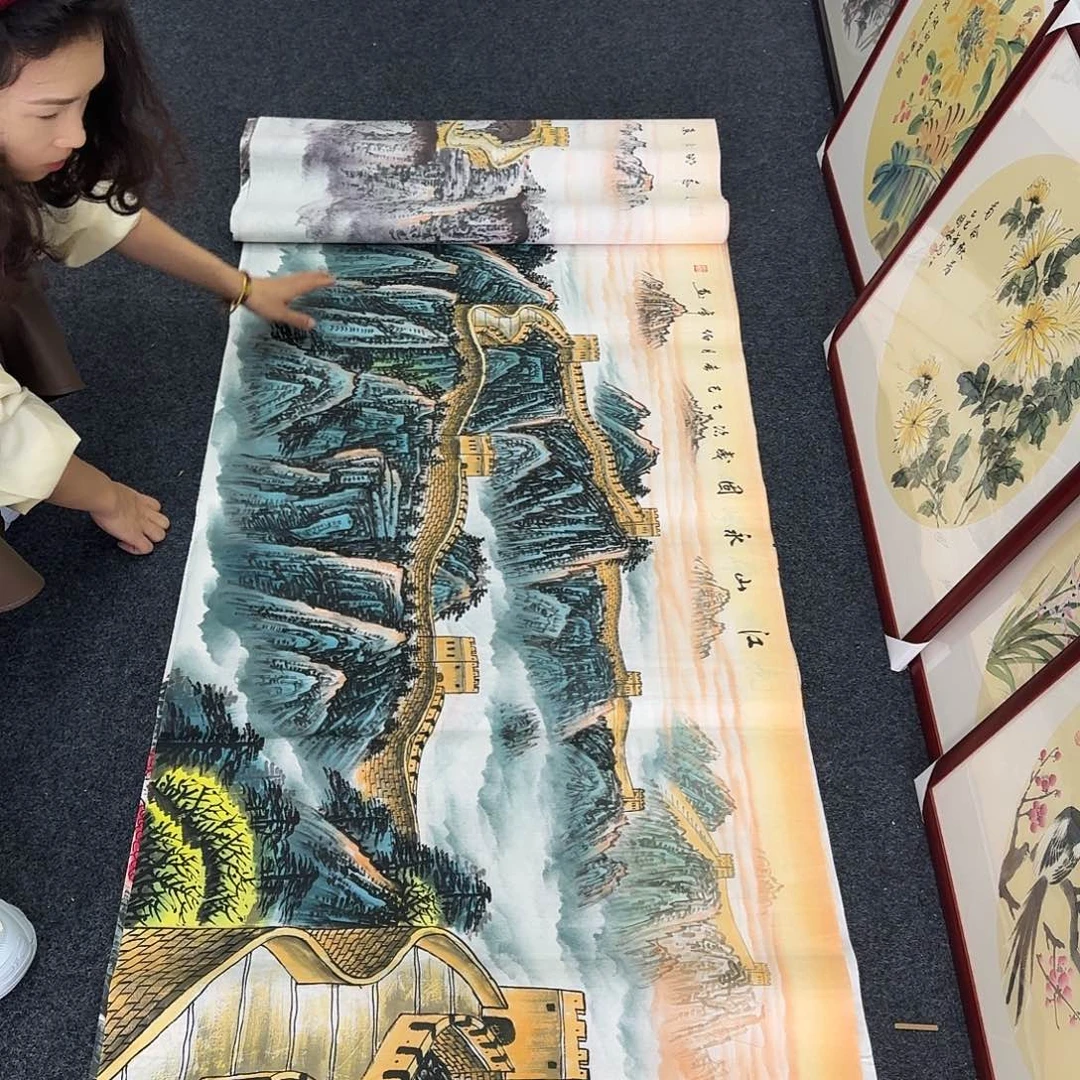 纯手绘的好看作品