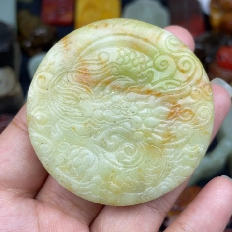 蛇纹石玉未镶嵌颈饰12