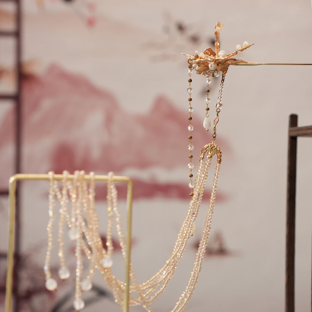 [晴雨]古悦倾城古风汉服发饰