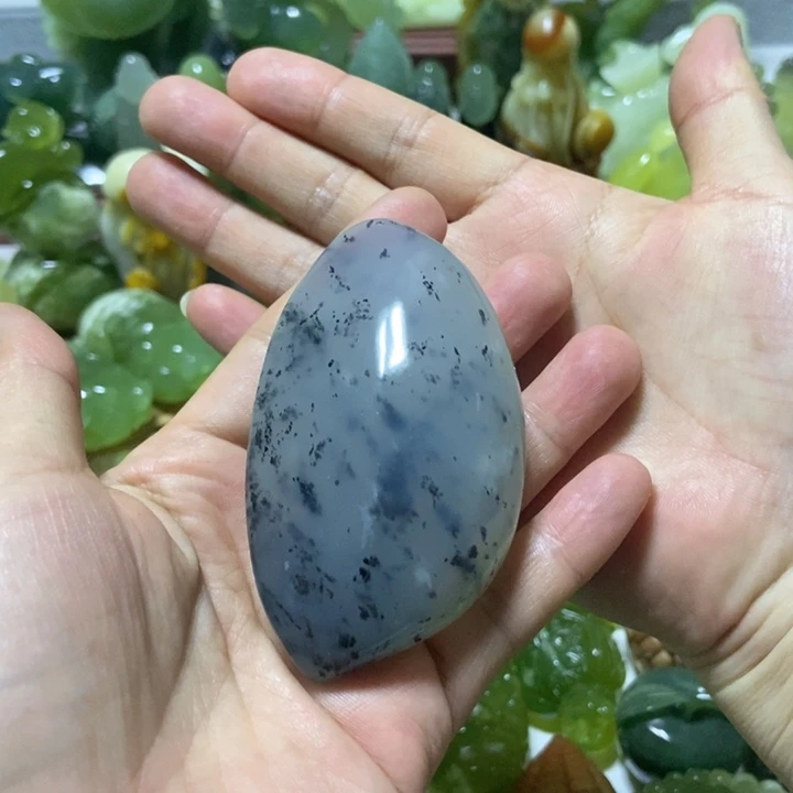 【闪购商品】蛇纹石玉未镶嵌把件柳*