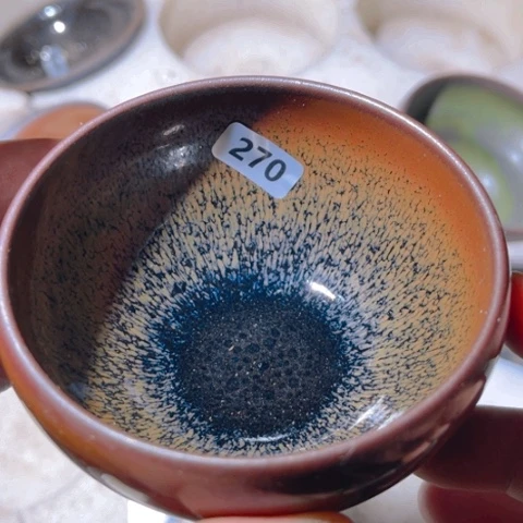 茶盏原矿原釉柴烧建盏