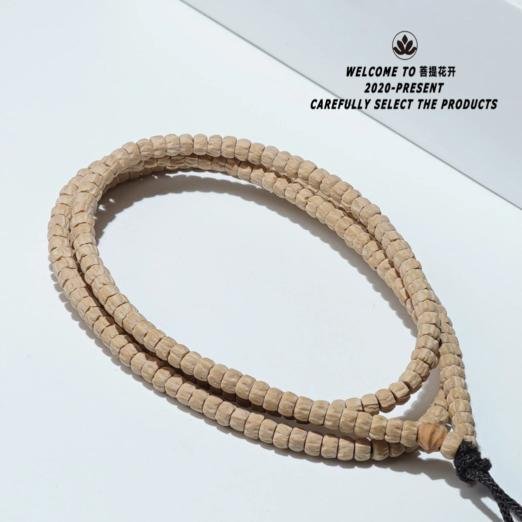 【热振柏香籽药片长串】百香籽高规整精切脖挂抛光有坑有眼