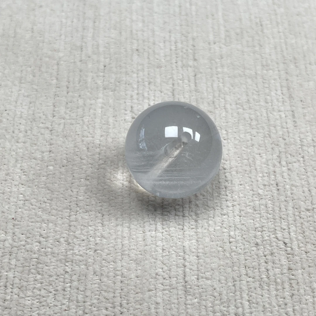 【莫泊桑013】DIY散珠白幽灵塔晶14mm（多样性发其一）