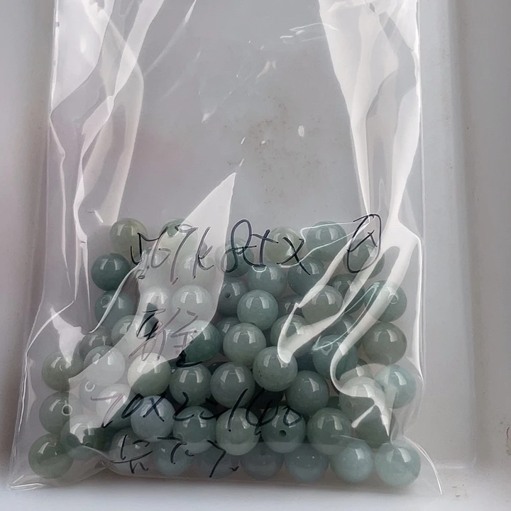 雅***未镶嵌手链翡翠散珠多样性发自选70颗