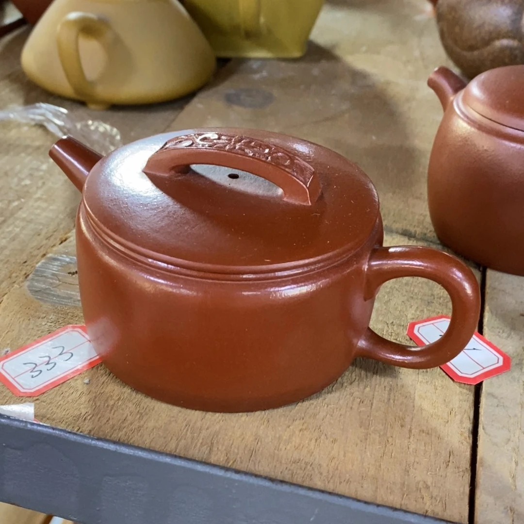 茶壶紫泥原矿手工155