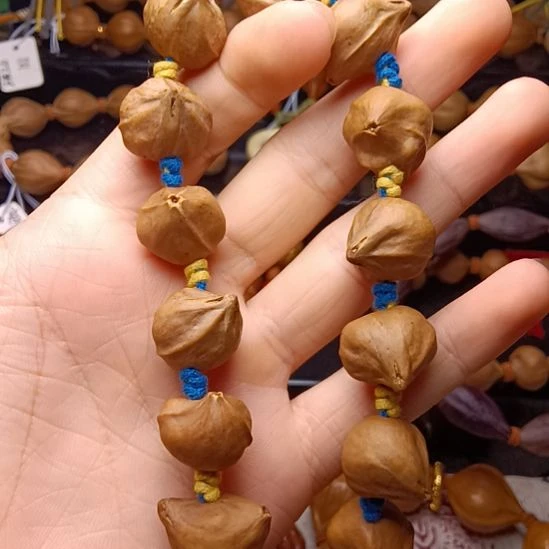 橄榄核手串/手链橄榄核手串三花铁核异形1.4