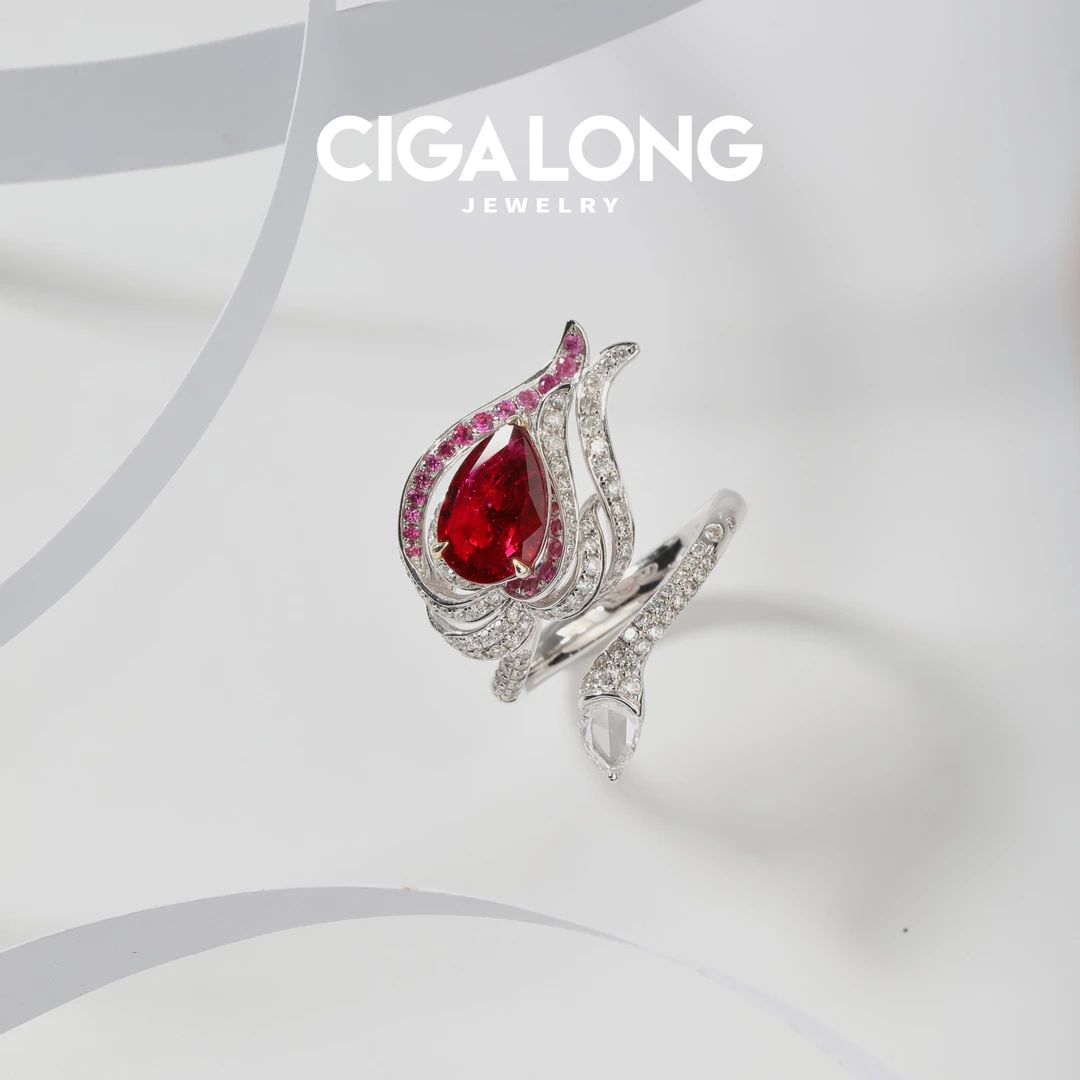 CIGALONG红宝石戒指1450