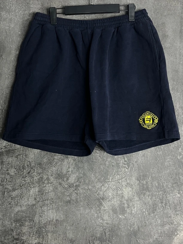 全新未使用 Balenciaga/巴黎世家 水洗 曼联刺绣 Logo短裤 /01770