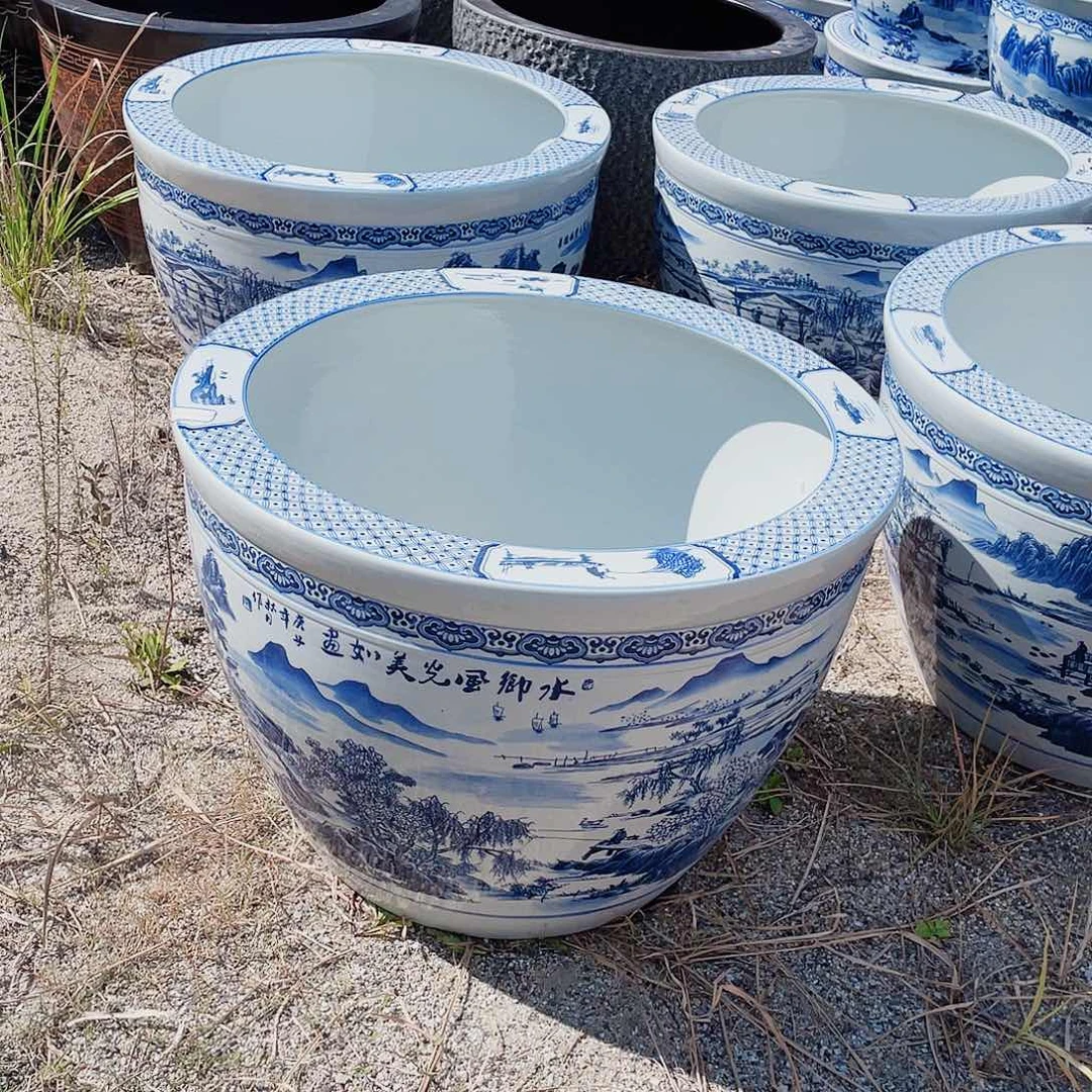 缸瓷器瓷器80高度55瓷器瓷器