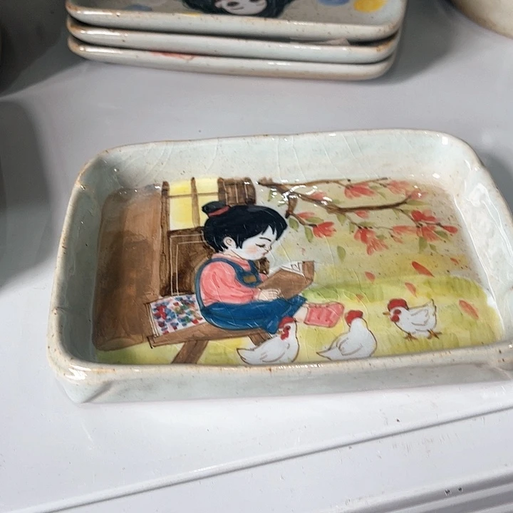 陶景德镇釉下手绘陶瓷