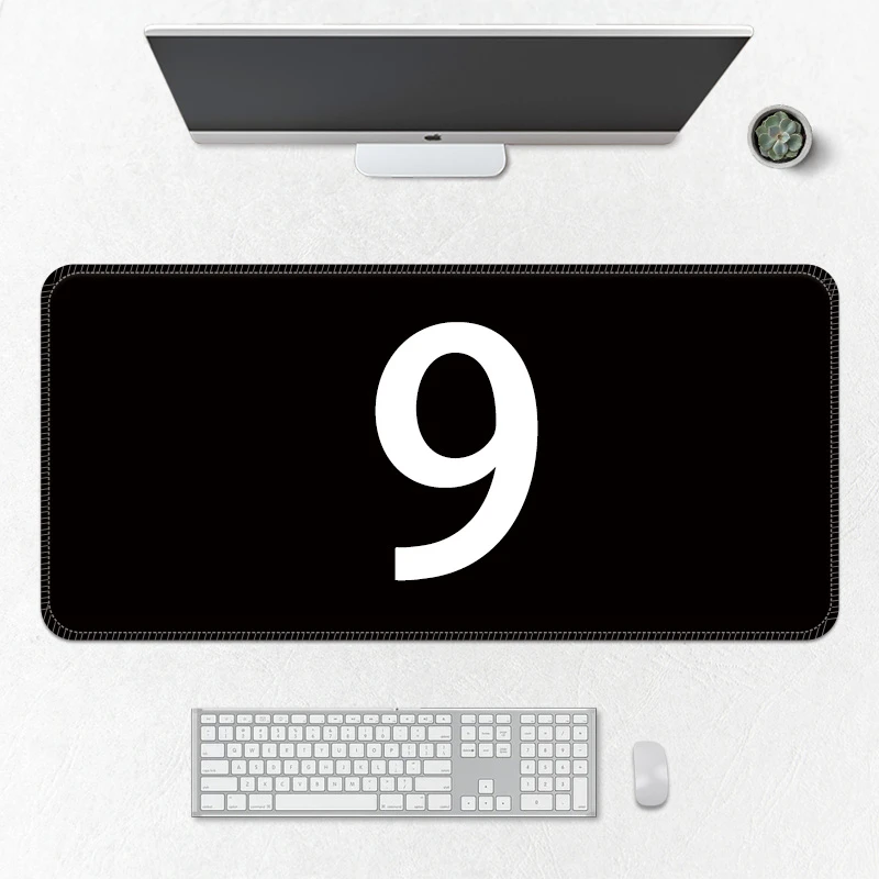 北游专属【9号】动漫鼠标垫超大号办公电脑桌垫游戏电竞加厚锁边