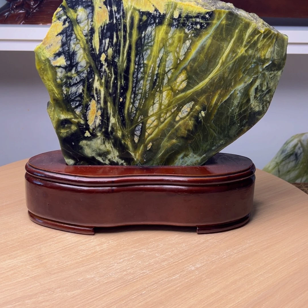 石材玉树石家居摆件