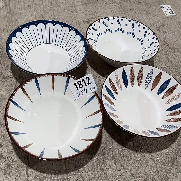 搪瓷微瑕外贸陶瓷餐具1812