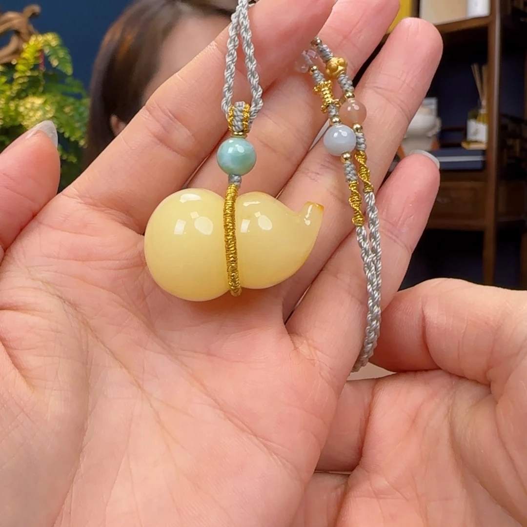 蜜蜡颈饰未镶嵌111111111111