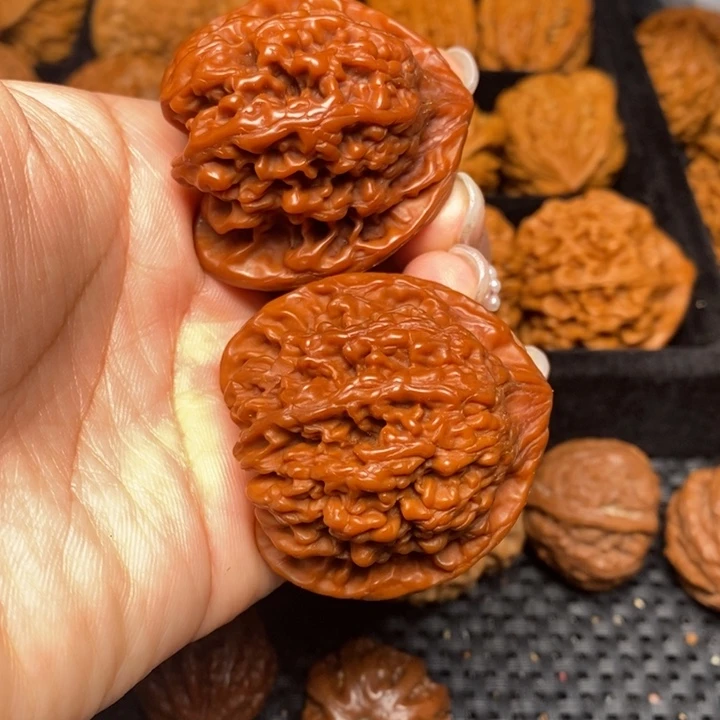 吊坠文玩核桃秦岭野生53