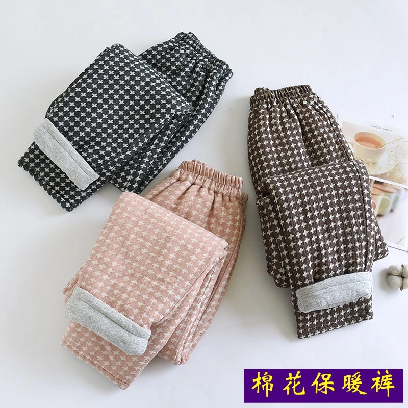 中医养生保暖老寒腿棉花棉裤纯棉花三两薄棉裤四季可穿全棉保暖裤