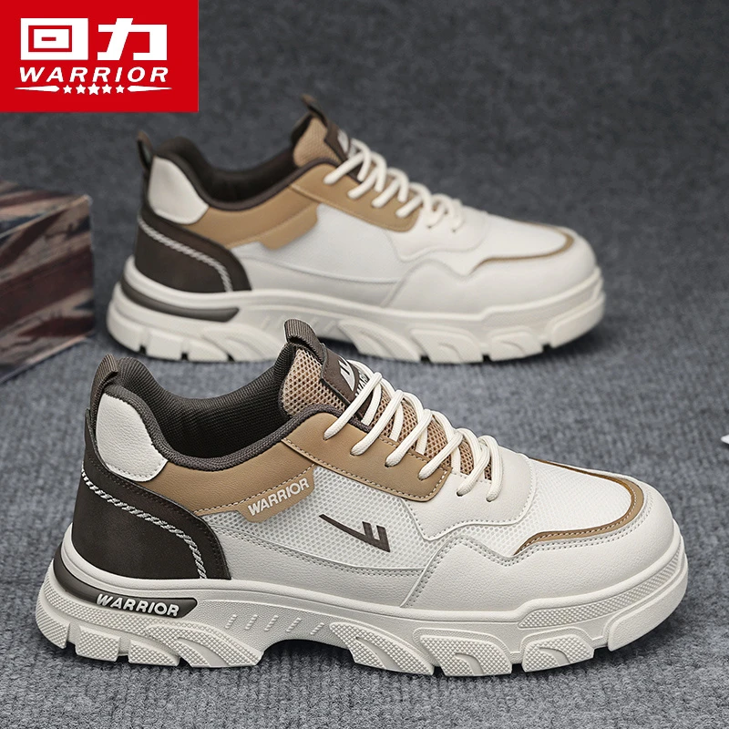 回力鞋子男鞋冬季2025新款网面透气运动登山鞋子男款工装马丁短靴