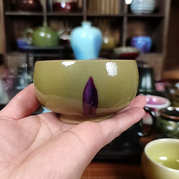 其他高*钧窑瓷器钧窑瓷器杯