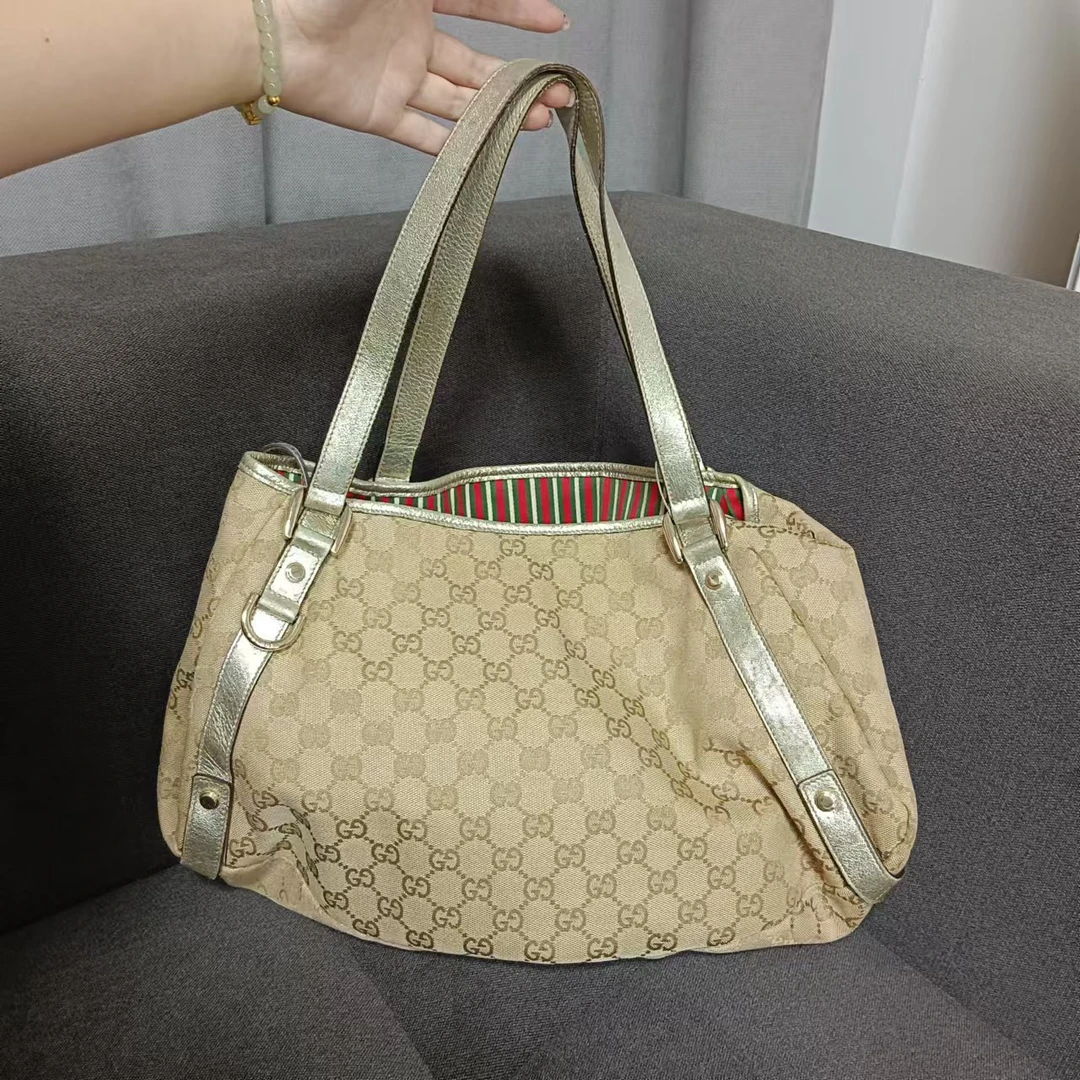 95新 GUCCI/古驰 兔兔奢 G专属/古驰托特单肩包/240313201