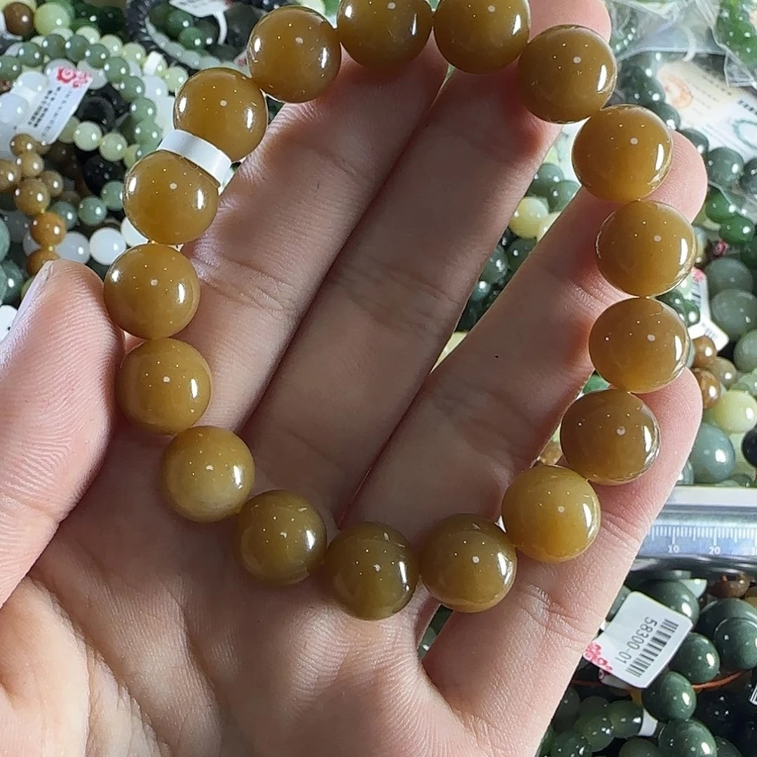 和田玉手链未镶嵌154