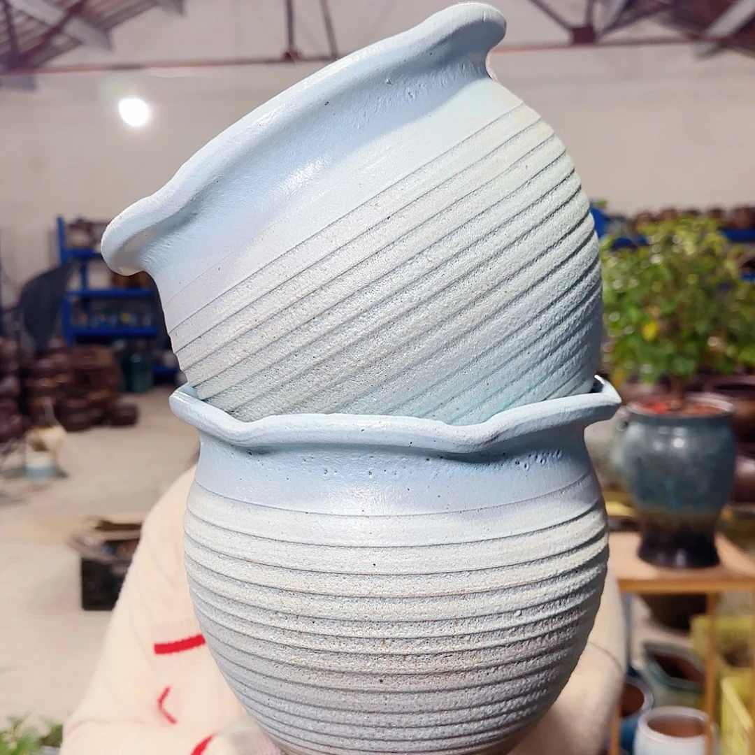 花盆紫砂高17口20