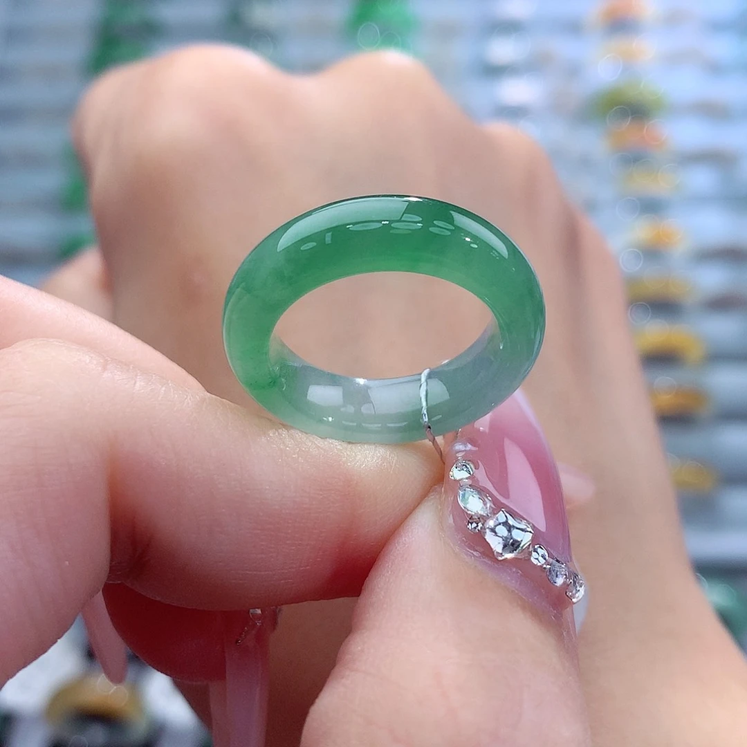 翡翠戒指未镶嵌12号