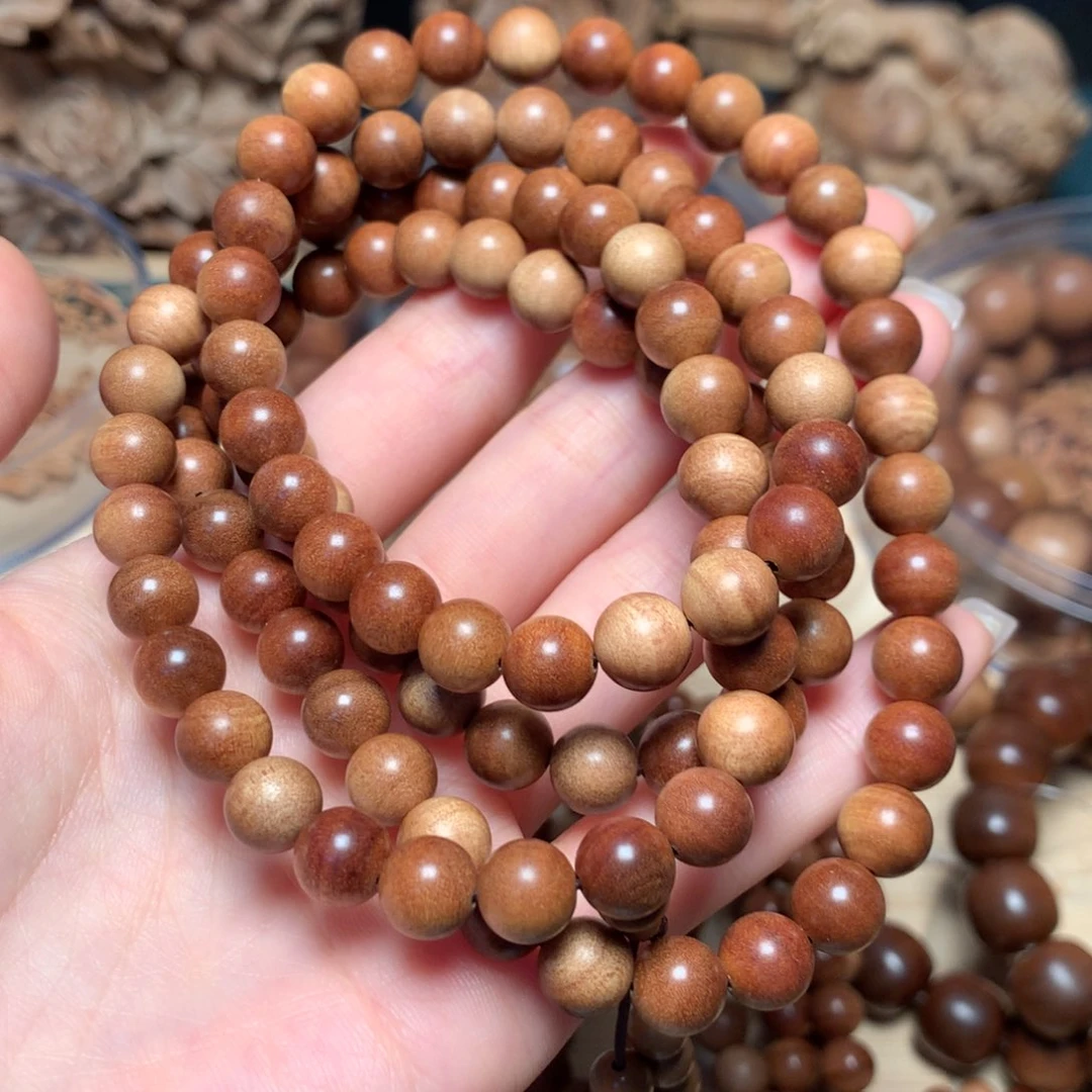 檀香木手串/手链顺**木古邦檀香8x108
