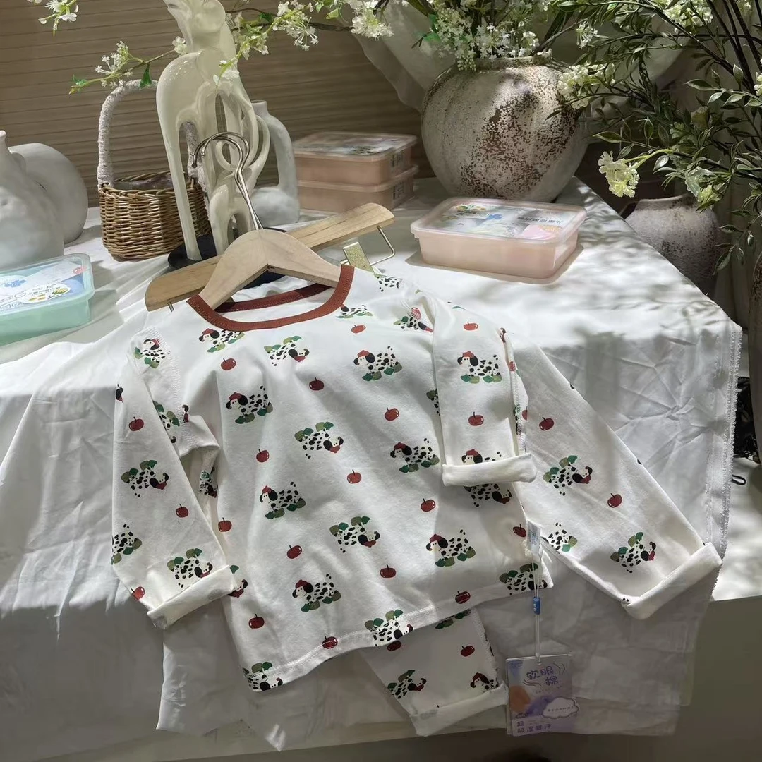 W4-9。5372韩版透气打底睡衣保暖居家吸汗家居服套装