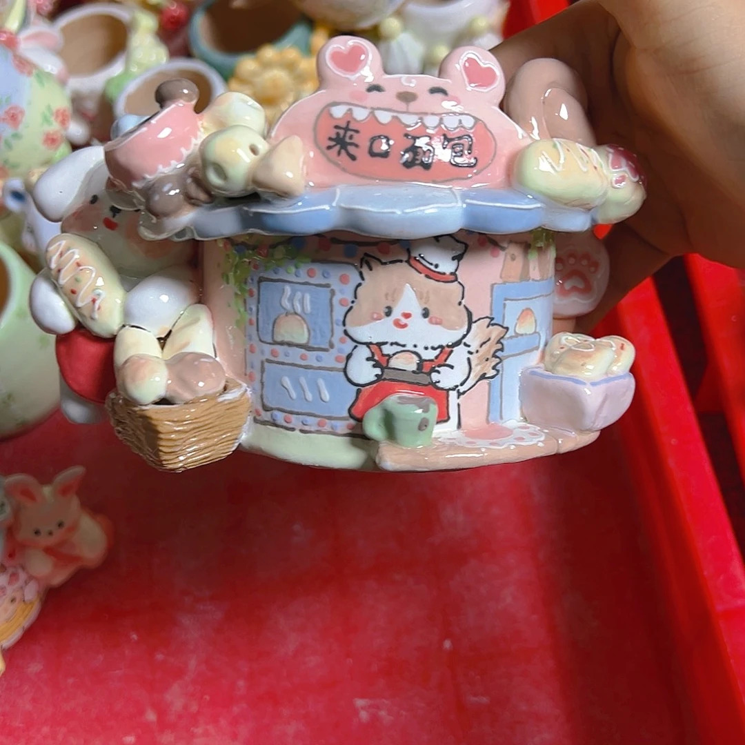 清仓老梧家手工多肉花盆